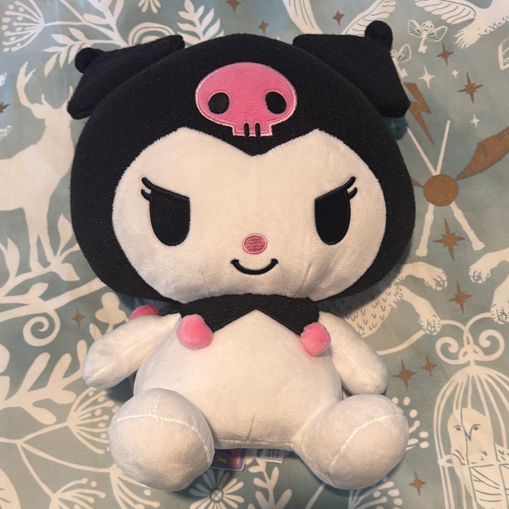 Kuromi Plush Tweed Style